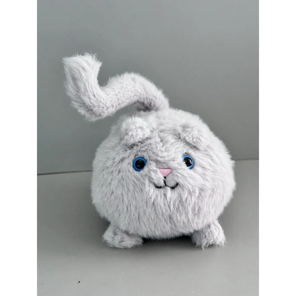 Jellycat Caboodle Grey Kitten Plush Stuffed Animal Cat Soft Round Plump Cute!